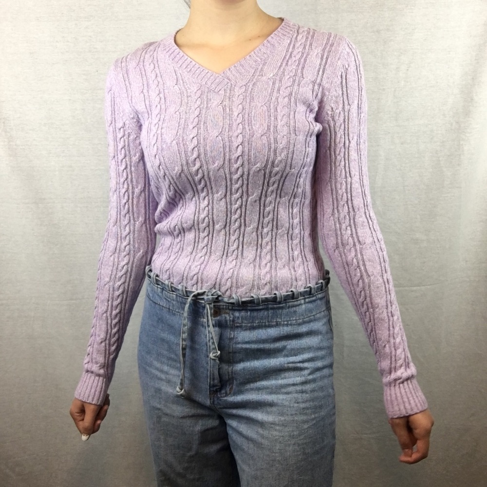 [Croft & Barrow] Long Sleeve Cable Knit Sweater